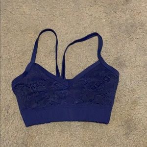 Sports Bra Navy Blue Size Small